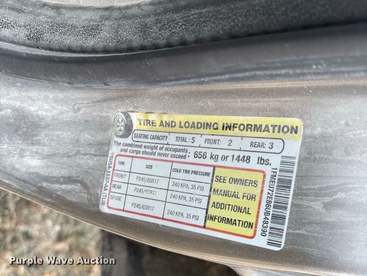 image for item DZ4503 2006 Ford Explorer XLS SUV
