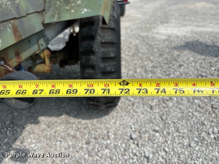image for item DZ4504 1996 Southwest Truck Body Co. tool trailer