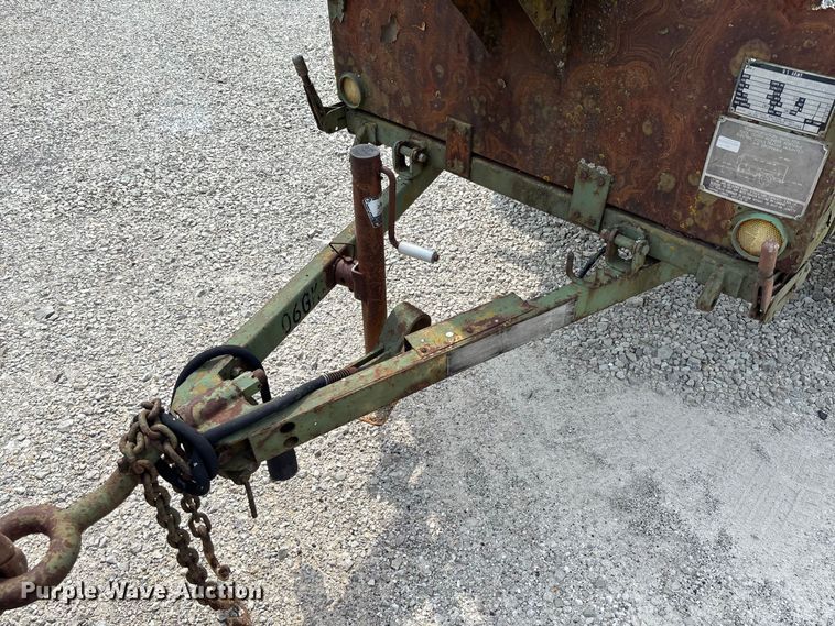 image for item DZ4505 1996 Elliot Machine Works PTO-3007 tool trailer