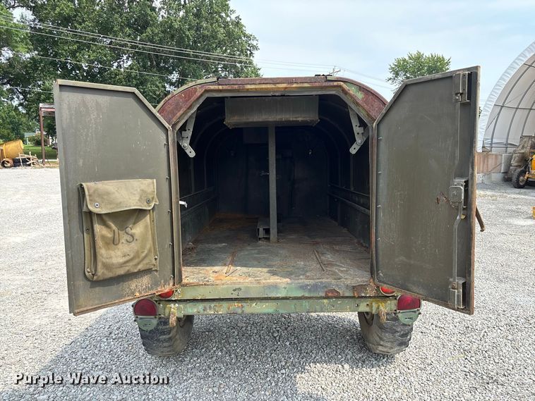 image for item DZ4505 1996 Elliot Machine Works PTO-3007 tool trailer