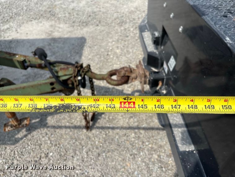 image for item DZ4505 1996 Elliot Machine Works PTO-3007 tool trailer