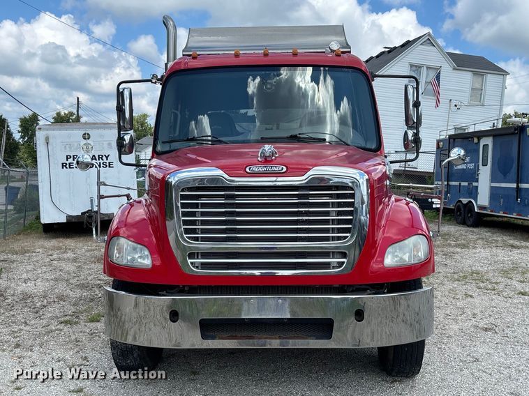 image for item DZ4517 2011 Freightliner M2 112 Ext. Cab flatbed truck