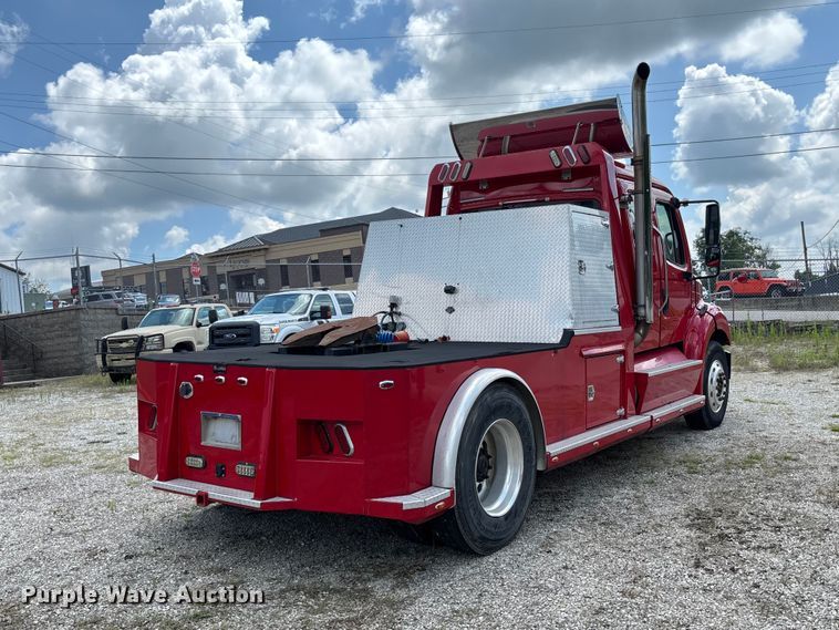 image for item DZ4517 2011 Freightliner M2 112 Ext. Cab flatbed truck