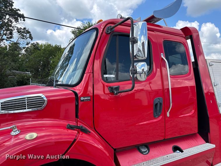 image for item DZ4517 2011 Freightliner M2 112 Ext. Cab flatbed truck