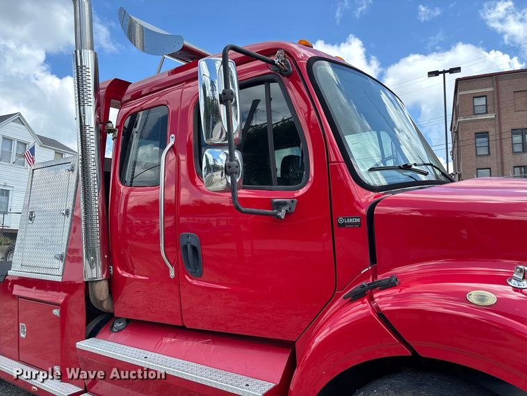 image for item DZ4517 2011 Freightliner M2 112 Ext. Cab flatbed truck