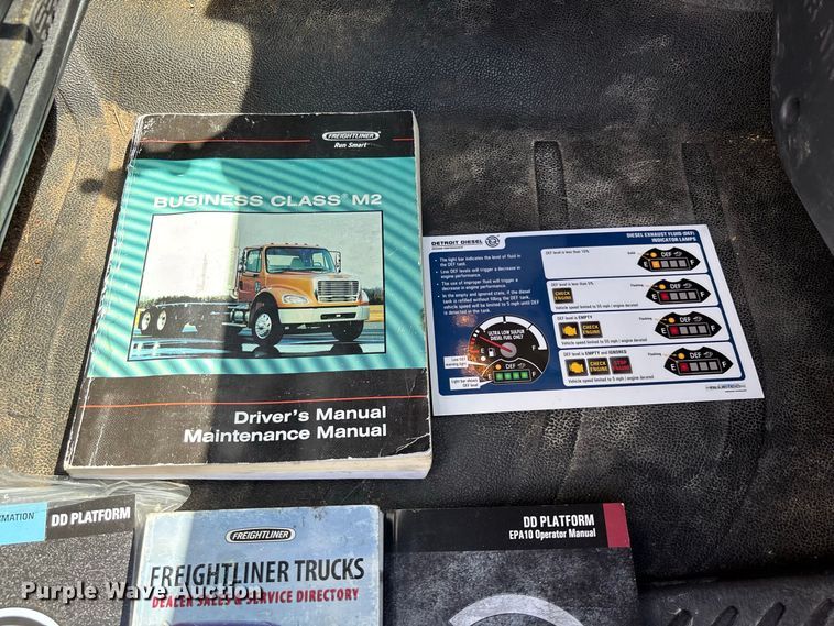 image for item DZ4517 2011 Freightliner M2 112 Ext. Cab flatbed truck