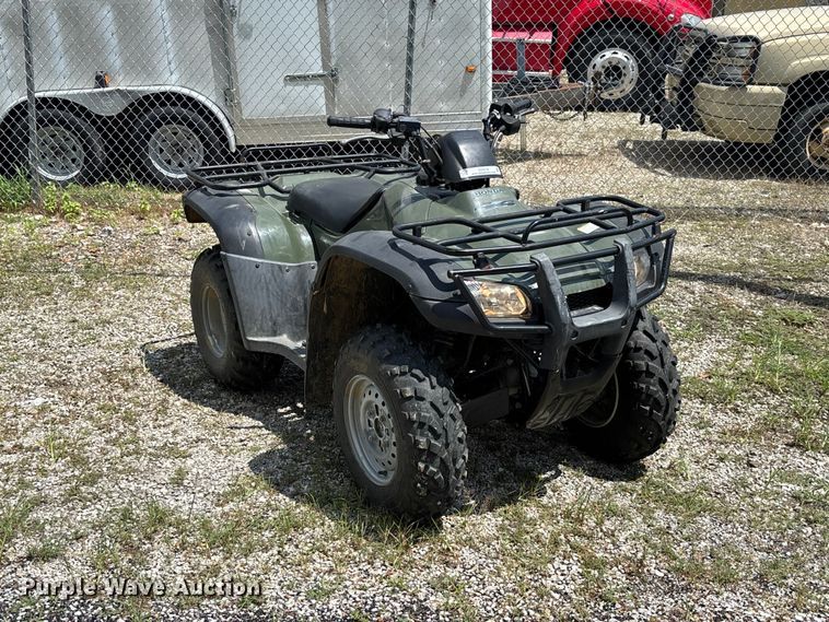 image for item DZ4518 2005 Honda Rancher ES TRX350FE ATV
