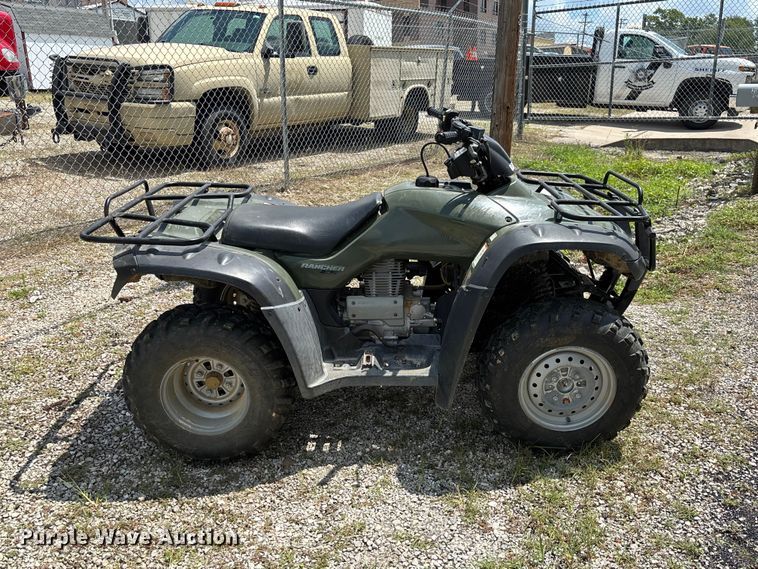 image for item DZ4518 2005 Honda Rancher ES TRX350FE ATV