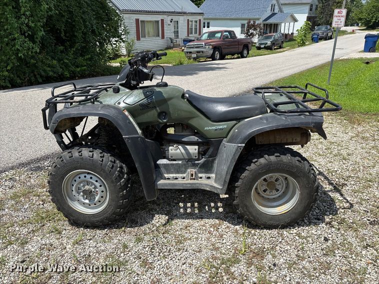 image for item DZ4518 2005 Honda Rancher ES TRX350FE ATV