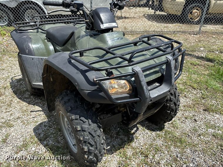 image for item DZ4518 2005 Honda Rancher ES TRX350FE ATV