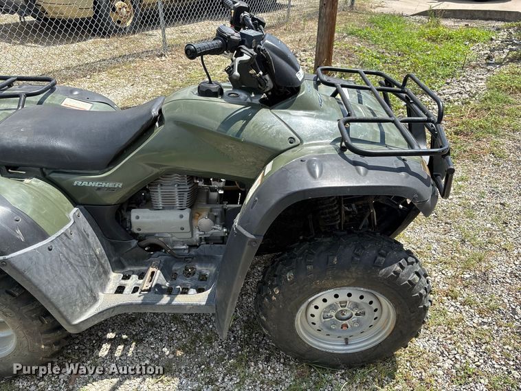 image for item DZ4518 2005 Honda Rancher ES TRX350FE ATV
