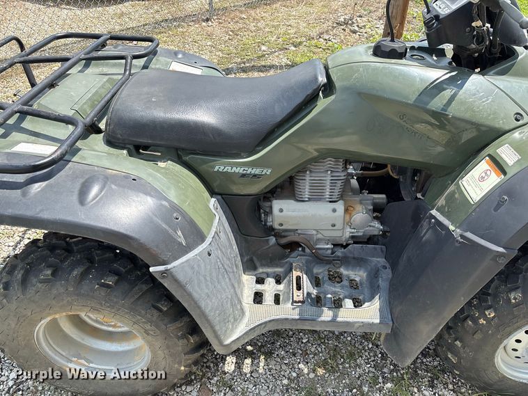 image for item DZ4518 2005 Honda Rancher ES TRX350FE ATV