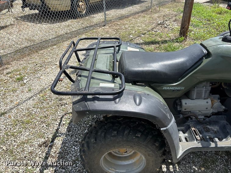 image for item DZ4518 2005 Honda Rancher ES TRX350FE ATV