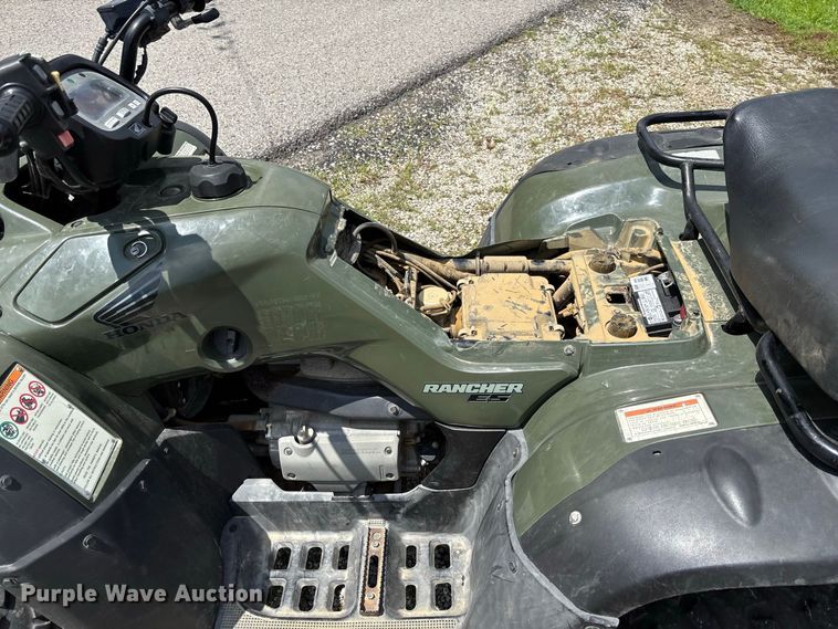 image for item DZ4518 2005 Honda Rancher ES TRX350FE ATV