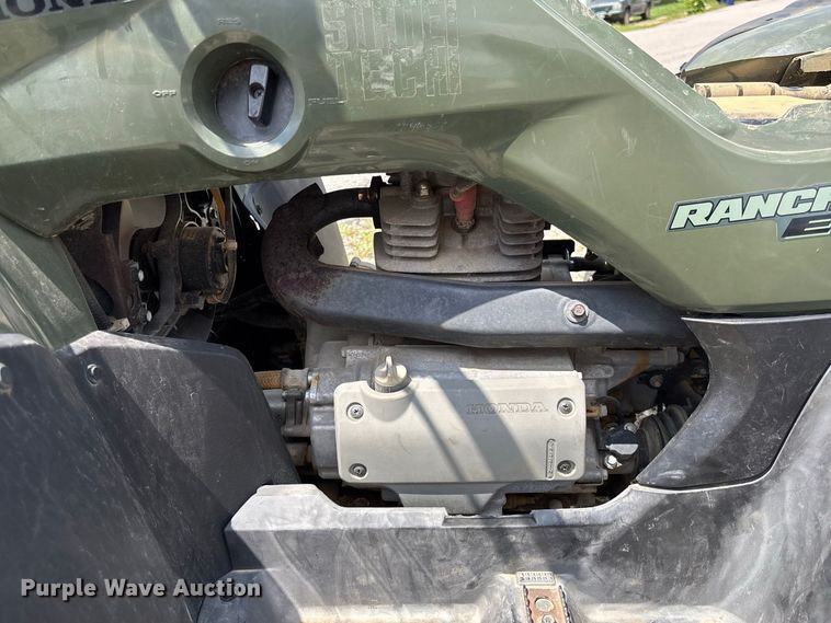 image for item DZ4518 2005 Honda Rancher ES TRX350FE ATV