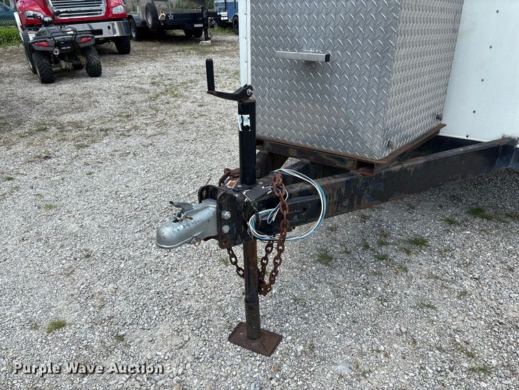 image for item DZ4519 1993 Wells Cargo EW2022 enclosed cargo trailer