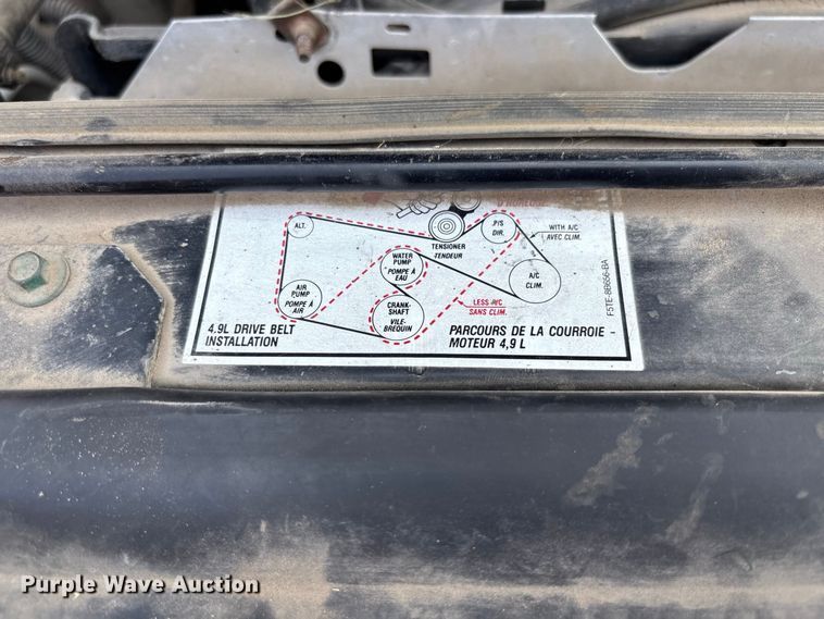 image for item DZ4525 1996 Ford F150 XL pickup truck