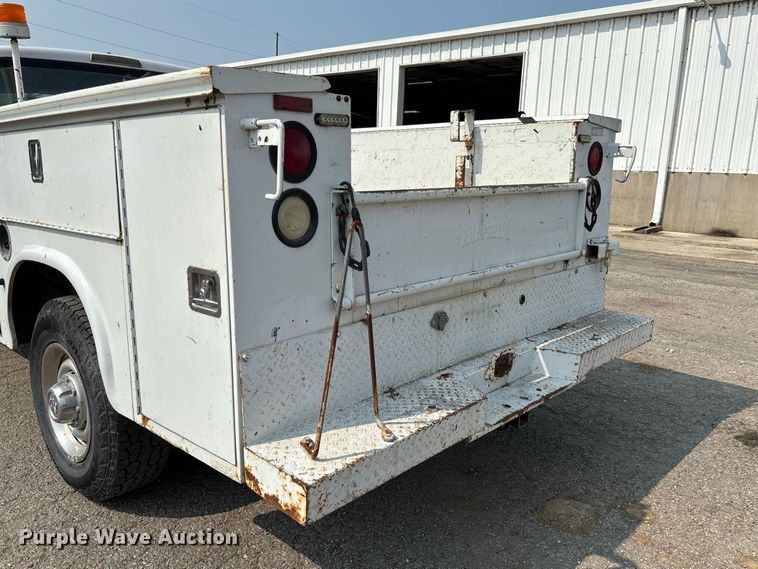 image for item DZ4527 2000 Dodge Ram 2500 utility bed pickup truck