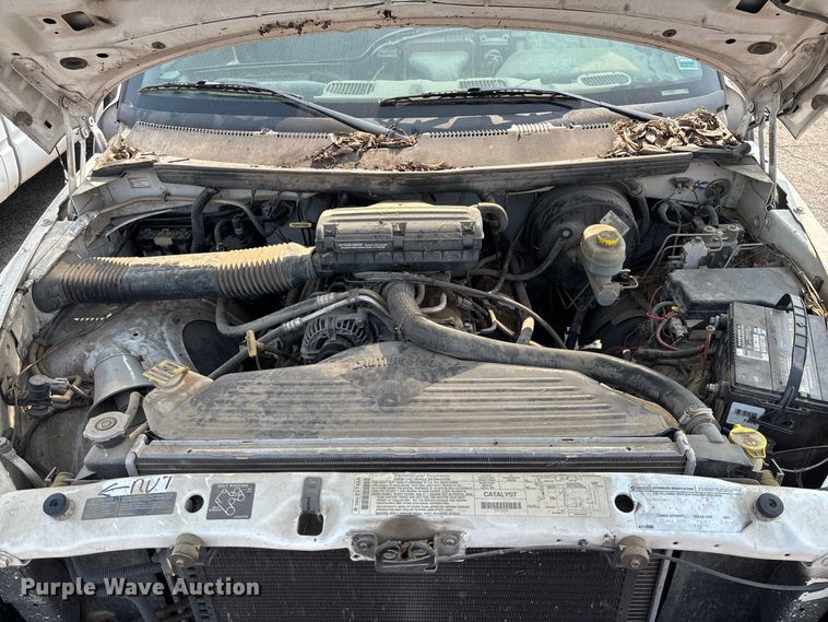 image for item DZ4527 2000 Dodge Ram 2500 utility bed pickup truck