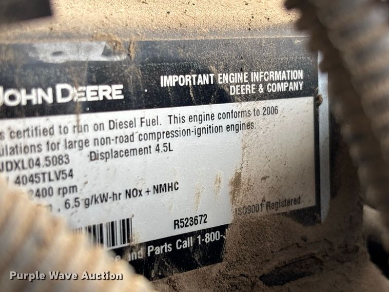 image for item DZ4540 2006 John Deere 5525 tractor
