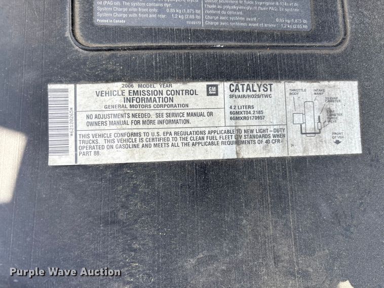 image for item EF1284 2006 Chevrolet Trailblazer SUV