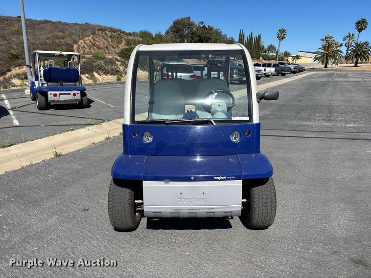 image for item EL2556 2002 Ford Think Neighbor utility vehicle