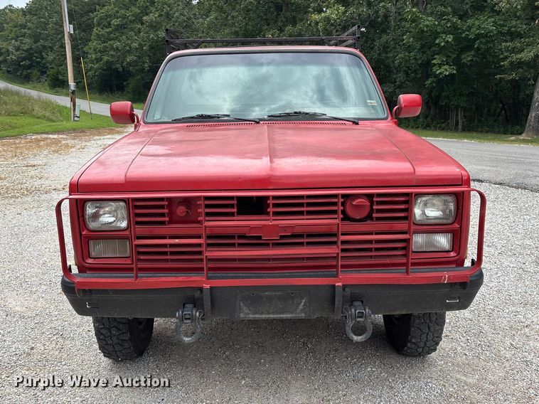 image for item EO4444 1986 Chevrolet D 30 pickup truck