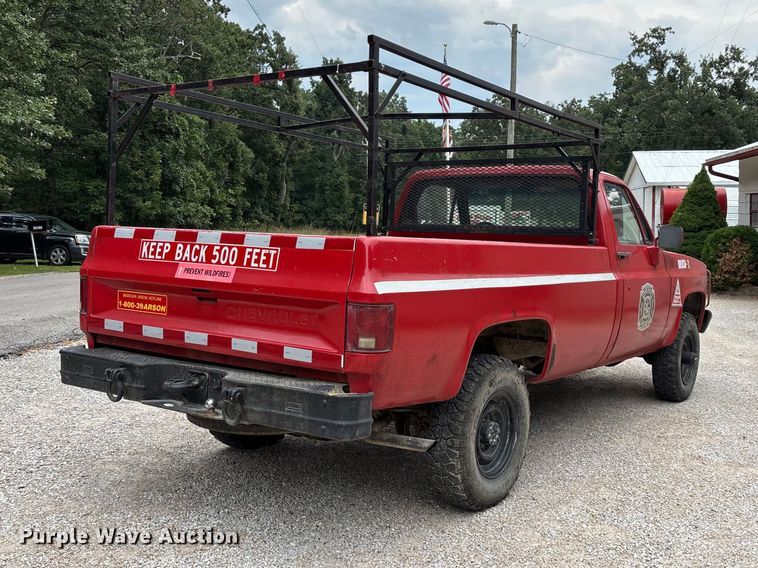 image for item EO4444 1986 Chevrolet D 30 pickup truck