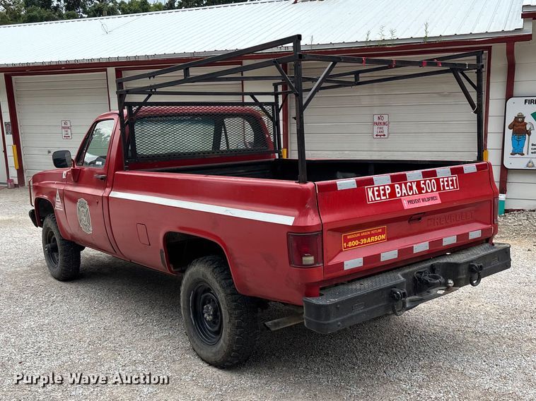 image for item EO4444 1986 Chevrolet D 30 pickup truck