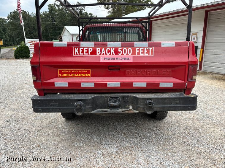 image for item EO4444 1986 Chevrolet D 30 pickup truck