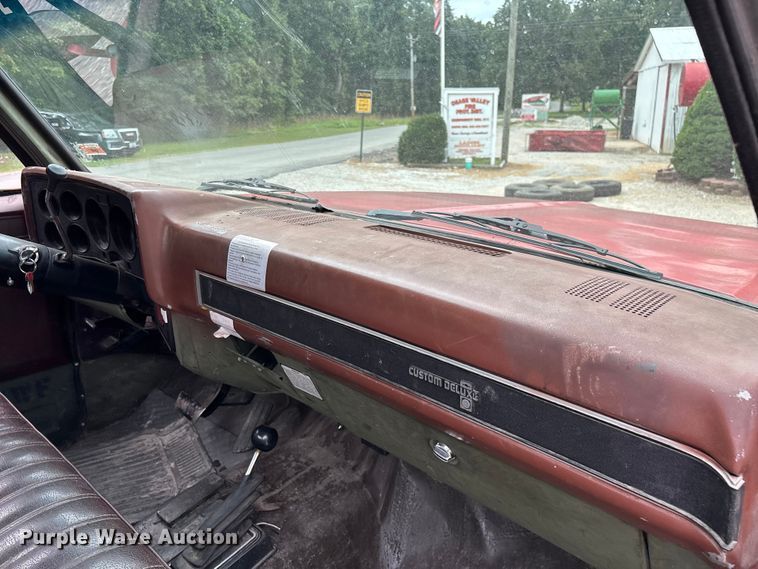 image for item EO4444 1986 Chevrolet D 30 pickup truck
