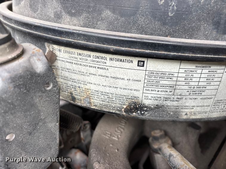 image for item EO4444 1986 Chevrolet D 30 pickup truck