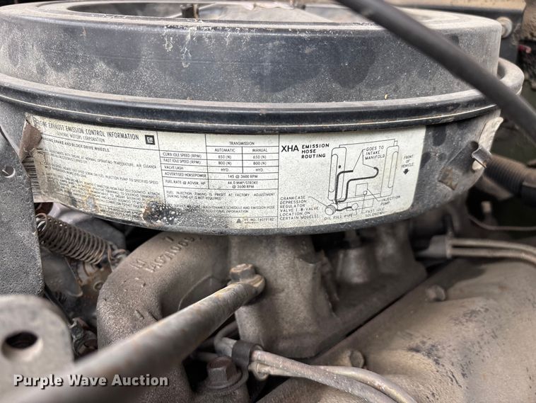 image for item EO4444 1986 Chevrolet D 30 pickup truck