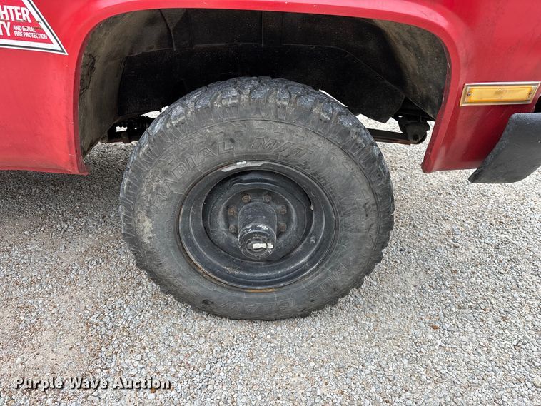 image for item EO4444 1986 Chevrolet D 30 pickup truck