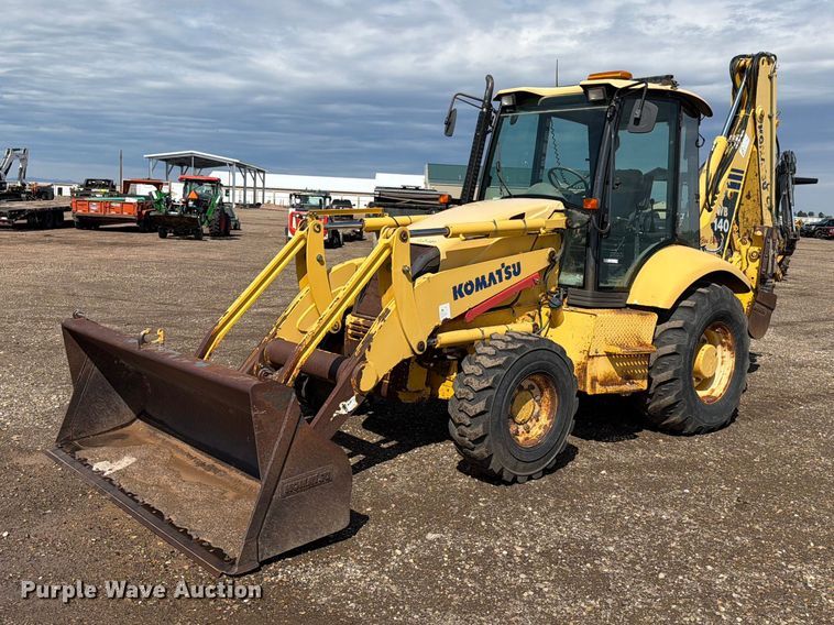 2005 Komatsu WB140 backhoe