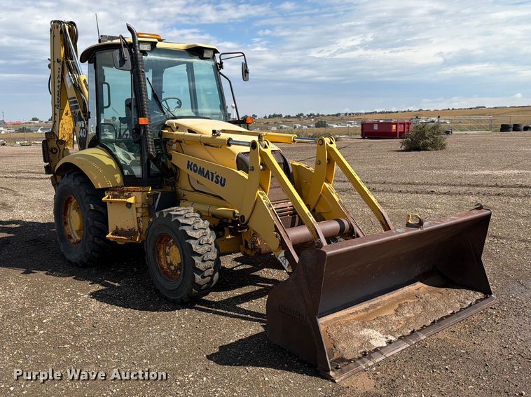 image for item ER1944 2005 Komatsu WB140 backhoe