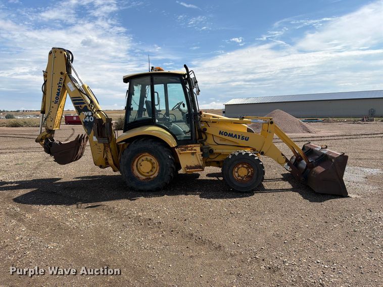 image for item ER1944 2005 Komatsu WB140 backhoe