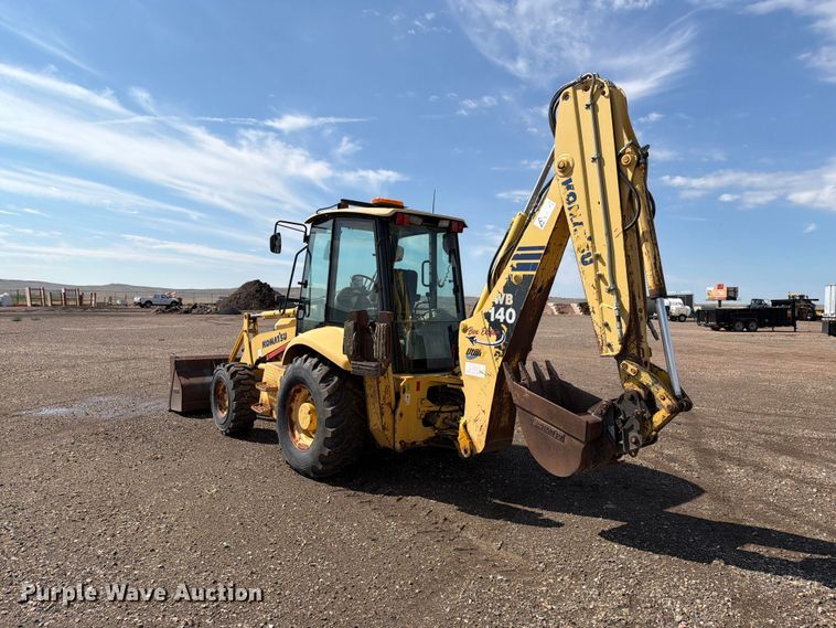 image for item ER1944 2005 Komatsu WB140 backhoe