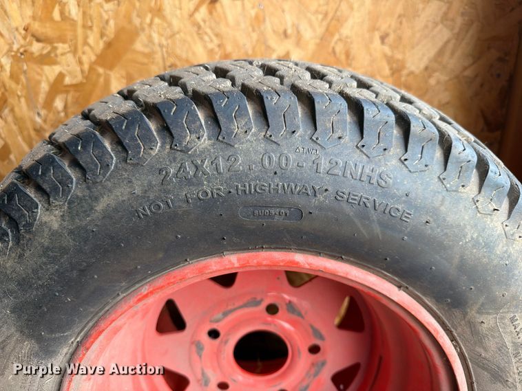image for item ER1946 (4) Hi-Run 24x12.00-12 tires and wheels