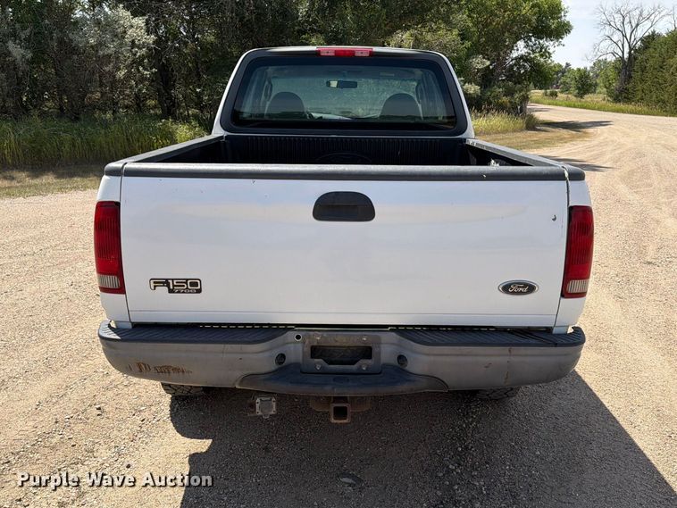image for item ER1986 2002 Ford F150 Ext. Cab pickup truck