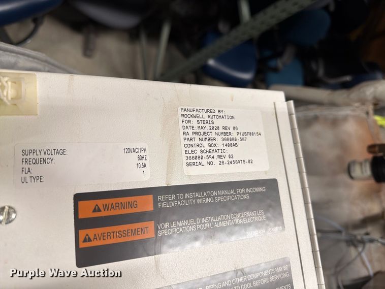 image for item ER1988 Steris AMSCO 250LS steam sterilizer