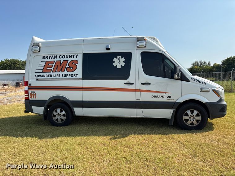image for item ET0365 2016 Mercedes Benz Sprinter ambulance