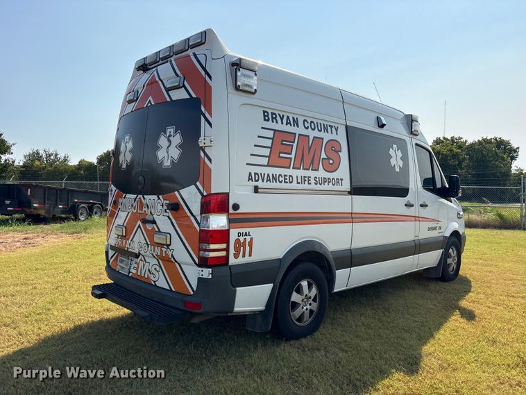 image for item ET0365 2016 Mercedes Benz Sprinter ambulance
