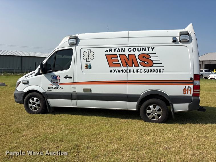 image for item ET0365 2016 Mercedes Benz Sprinter ambulance