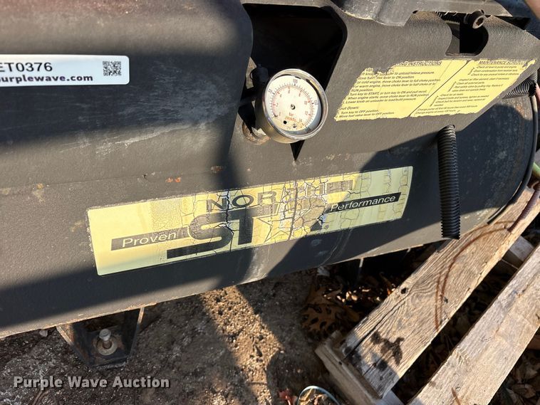 image for item ET0376 2015 North Star air compressor