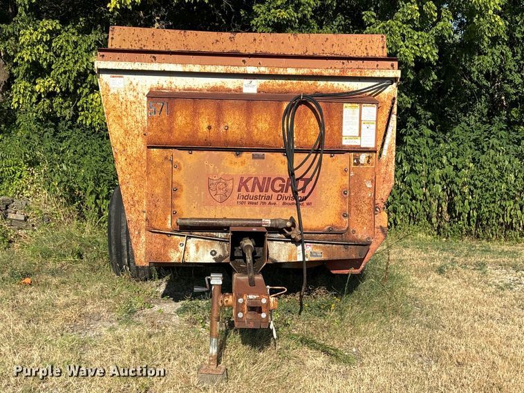 image for item ET0380 1998 Knight 8030 manure spreader