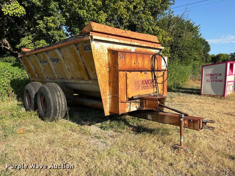 image for item ET0380 1998 Knight 8030 manure spreader
