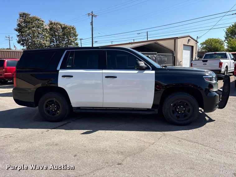 image for item ET0382 2020 Chevrolet Tahoe Police SUV