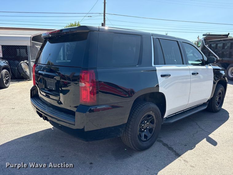 image for item ET0382 2020 Chevrolet Tahoe Police SUV