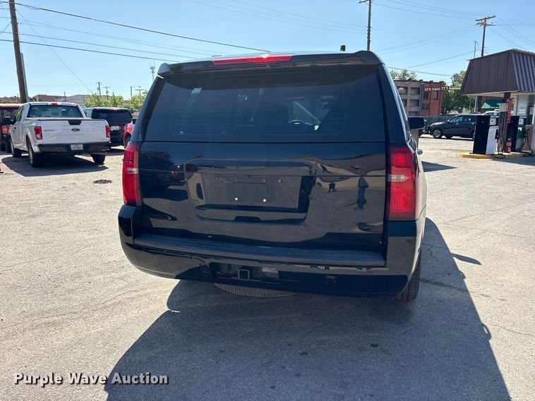 image for item ET0382 2020 Chevrolet Tahoe Police SUV